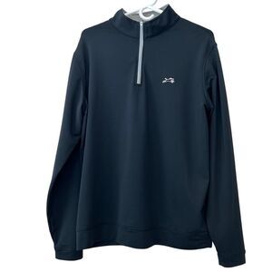 Peter millar Perth Performance Quarter Zip Pull over athletic golf sports L